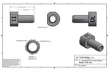 11 Gauge EZ-FLO Surface Mount Needle, .250 Long