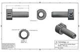 11 Gauge EZ-FLO Surface Mount Needle, .350 Long