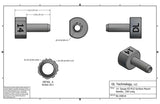14 Gauge EZ-FLO Surface Mount Needle, .250 Long