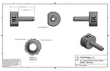 16 Gauge EZ-FLO Surface Mount Needle, .250 Long