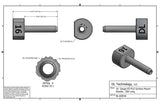 16 Gauge EZ-FLO Surface Mount Needle, .350 Long