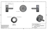 17 Gauge EZ-FLO Encapsulation Needle, .250 Long