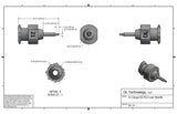 21 Gauge EZ-FLO Luer Needle
