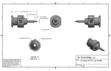 22 Gauge EZ-FLO Luer Needle