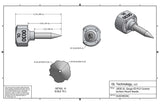 .0030 Id. Gauge EZ-FLO Ceramic Surface Mount Needle