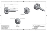 31 Gauge EZ-FLO Ceramic Surface Mount Needle