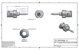22 Gauge EZ-FLO Ceramic Luer Needle