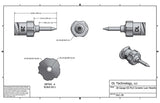 28 Gauge EZ-FLO Ceramic Luer Needle